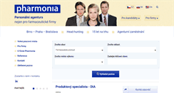 Desktop Screenshot of pharmonia.cz